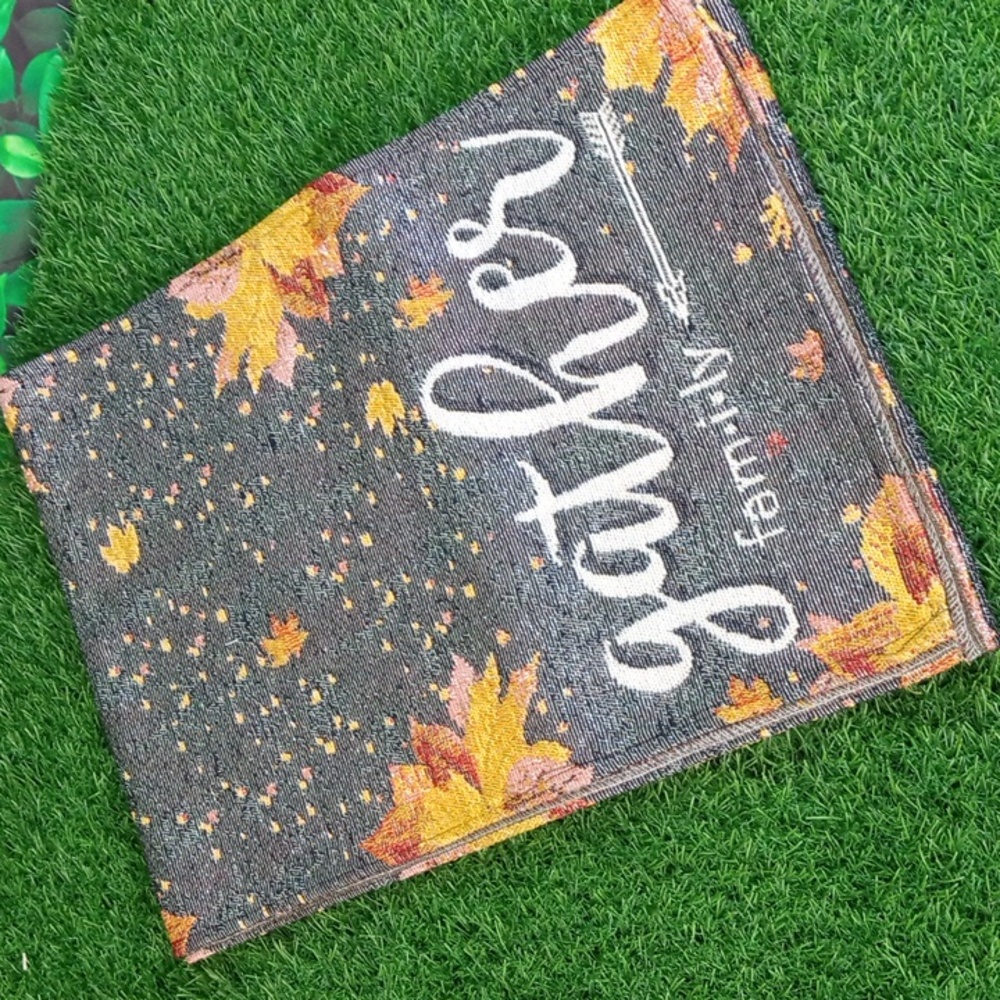 🍂🍒 Fall Gather Family Table Runner
